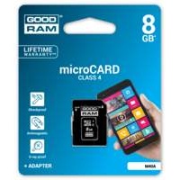 Goodram 8GB Micro SDHC 8GB MicroSDHC Klasse 4 flashgeheugen
