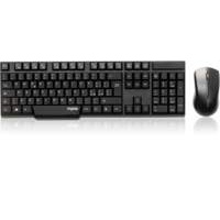 Rapoo 1830 RF Draadloos QWERTY Nederlands Zwart