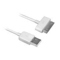 Ewent EW9903 mobiele telefoonkabel USB A Apple 30-p Wit 1,5 m