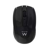 Ewent EW3235 muis RF Draadloos Optisch 1600 DPI Ambidextrous Zwart