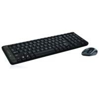 Logitech MK220 RF Draadloos QWERTY Internationaal EER Zwart