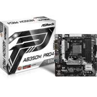 MB ASRock AB350M Pro4 / AMD B350 / AM4 / / 4x DDR4 Micro ATX