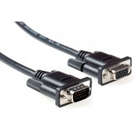 Ewent 1.8m VGA 1.8m VGA (D-Sub) VGA (D-Sub) Zwart VGA kabel
