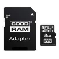 Goodram Micro SD + Adapter 8GB Class10 UHS I