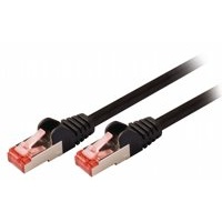 Valueline VLCP85221B100 10m Cat6 S/FTP (S-STP) Zwart netwerkkabel