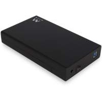 Ewent EW7056 HDD enclosure 3.5" Zwart opslagbehuizing