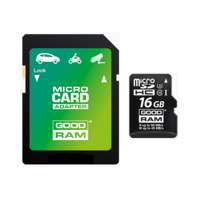 Goodram 16GB Micro SD + adapt /4K Class 10