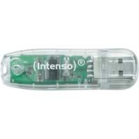 Intenso Rainbow Line 32GB 32GB USB 2.0 Type-A Transparant USB flash drive