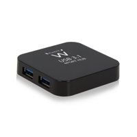 Ewent EW1134 USB 3.1 (3.1 Gen 2) Type-A 5000Mbit/s Zwart hub & concentrator