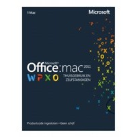 Microsoft Office 2011 Thuisgebruik en Zelfstandigen NL MAC