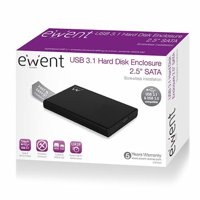 Ewent EW7044 HDD-/SSD-behuizing 2.5" Zwart opslagbehuizing