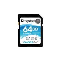 Kingston Technology Canvas Go! flashgeheugen 64 GB SDXC Klasse 10 UHS-I