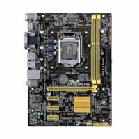 Asus H81M-PLUS / 1150  / SATA-3 / 4 x USB3.0 / DVI / HDMI moederbord