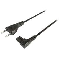 Valueline 5m, Euro/IEC-320-C7 5m C7 stekker Zwart electriciteitssnoer