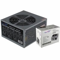 PSU LC-Power 600W 80+ ATX Zwart 6+2 Pins