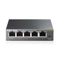 TP-LINK TL-SG105E L2 Gigabit Ethernet (10/100/1000) Zwart netwerk-switch